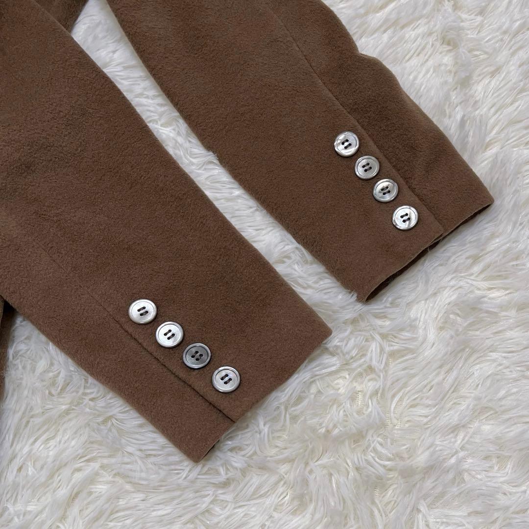 LOLA ZANINIイタリア製カシミヤ100% チェスターコート　ブラウン