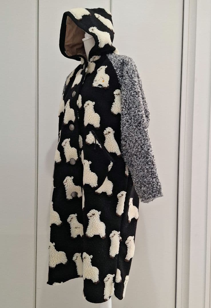 みー　新品 go slow caravanアルパカロングコート