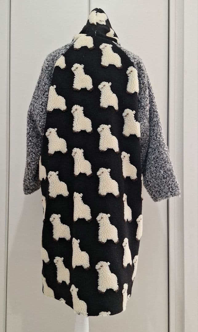 みー　新品 go slow caravanアルパカロングコート