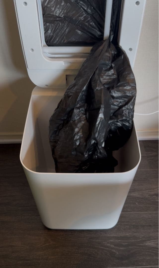 townew電動ゴミ箱 自動開閉 密封機能付きカートリッジ5個付！スマートゴミ箱