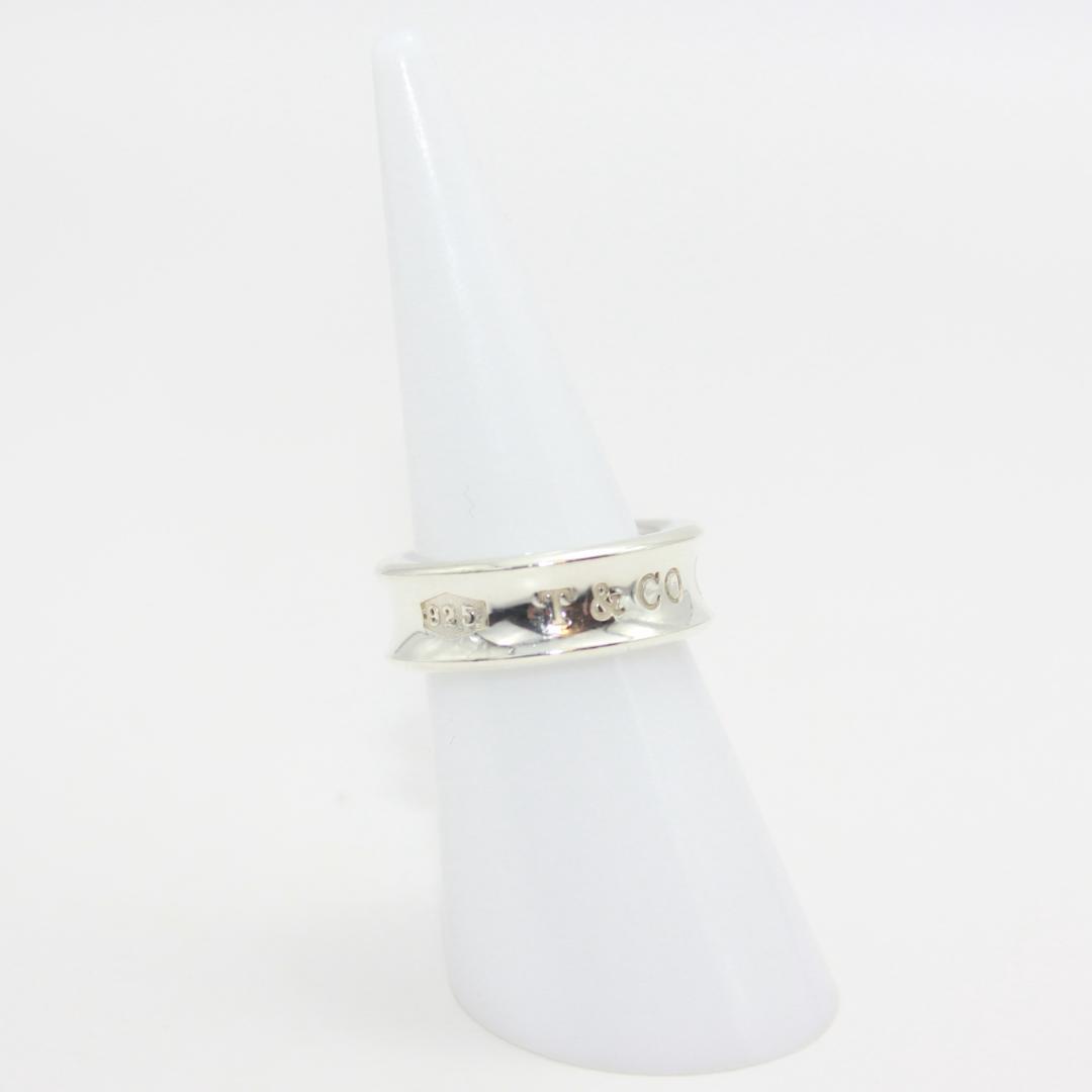 美品 Tiffany&Co. アクセサリー ナロー シルバー リング 指輪11号