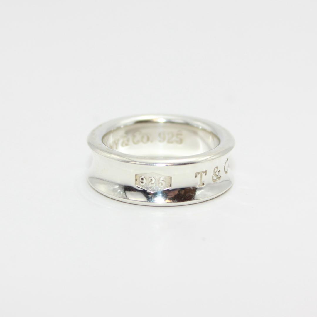 美品 Tiffany&Co. アクセサリー ナロー シルバー リング 指輪11号