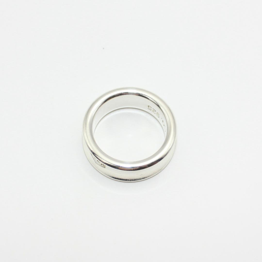 美品 Tiffany&Co. アクセサリー ナロー シルバー リング 指輪11号