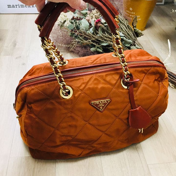 値下げ♡PRADA ミニボストン ヴィンテージ