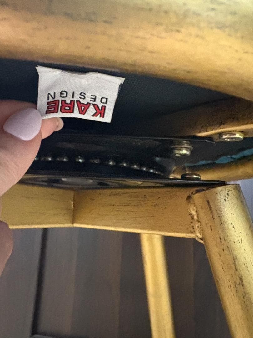 KARE DESIGN アフターワークゴールド バースツール（1脚）