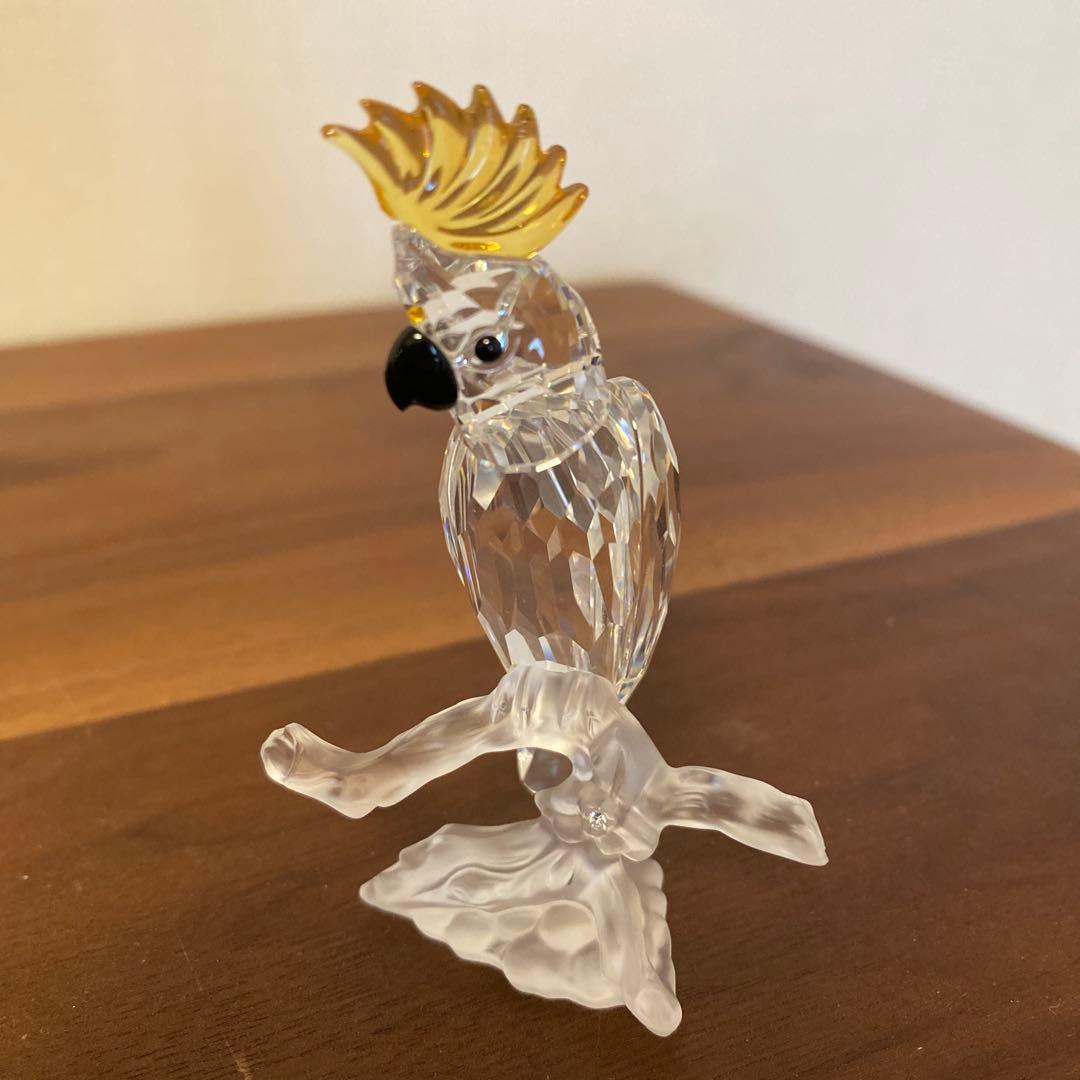 スワロフスキー置物　鳥　バタインコ