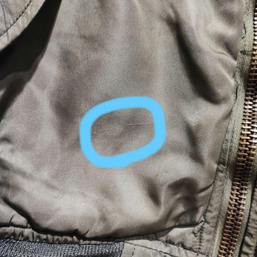 さ*こ様 ALPHA MA-1 フライトジャケット メンズ カーキ ワッペン付