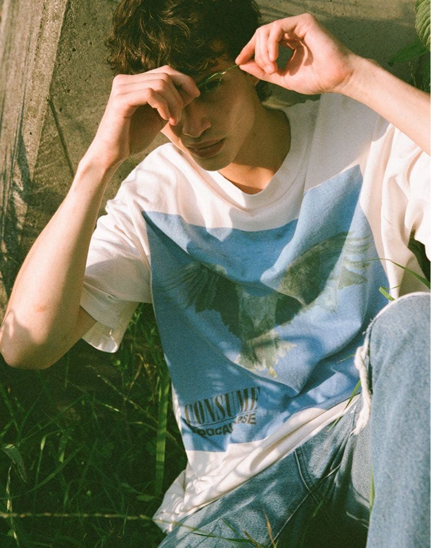 トップス SAINT Mxxxxxx FS_SS T SHIRT/CONSUME M