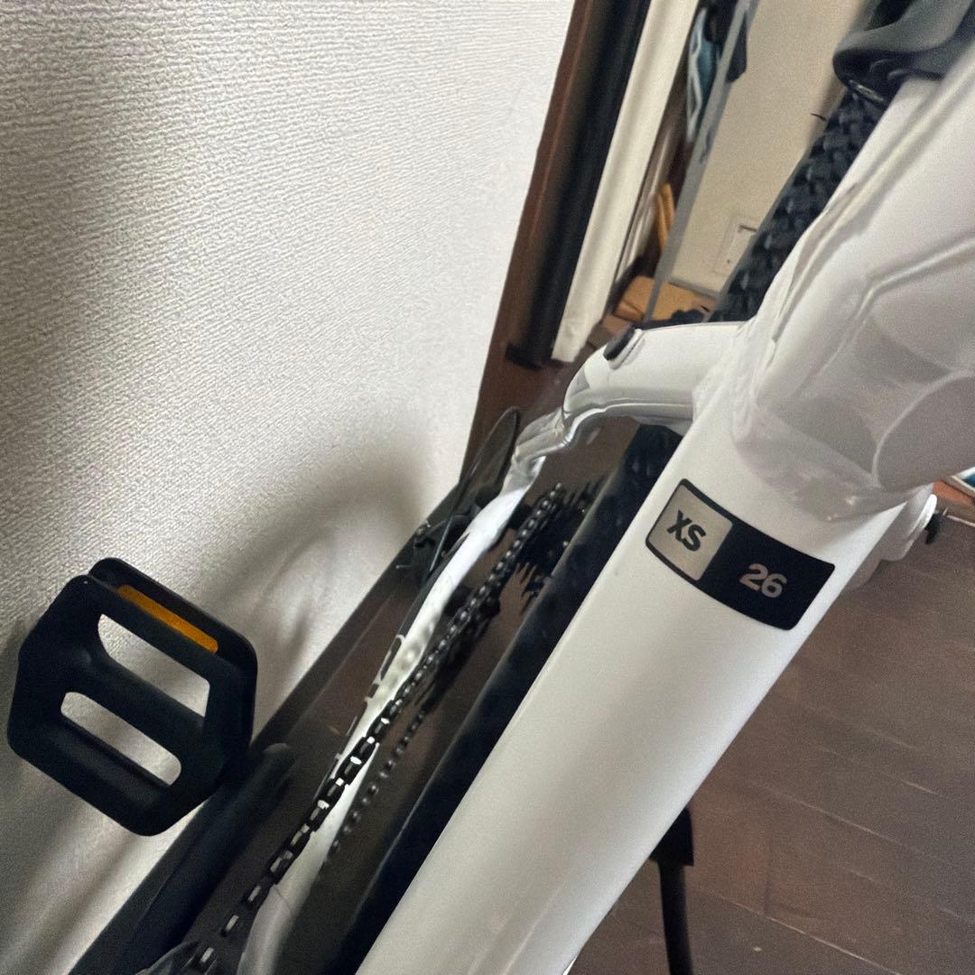 GIANT マウンテンバイク ホワイト local pick up only