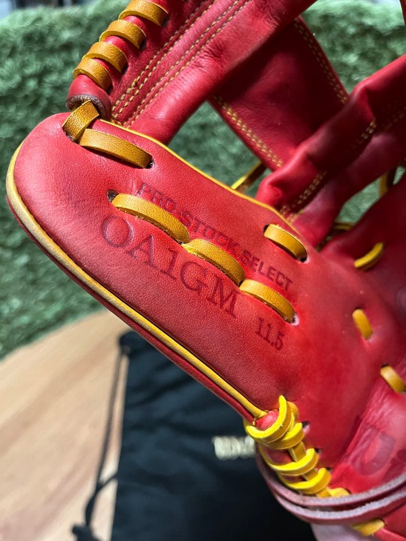 Wilson A2K OA1GM 硬式内野手用グラブ 11.5インチ レッド系