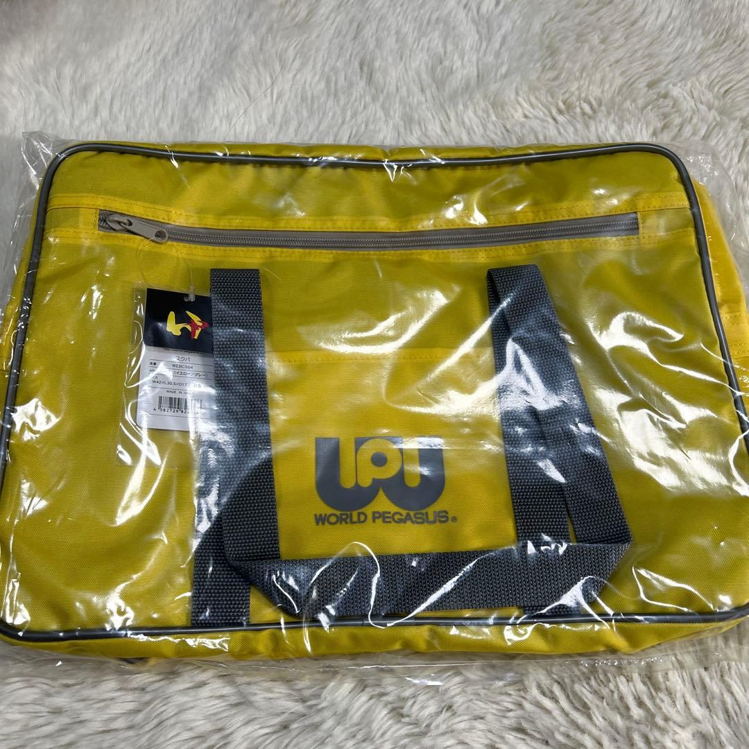 ワールドペガサス イエロー 旧ワッペ　黄色　新品