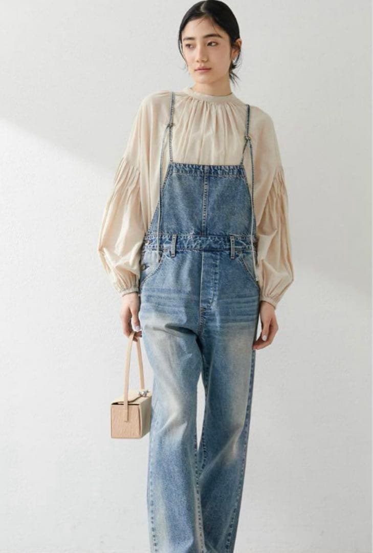 Whim Gazette ウイムガゼット デニムオールインワン2 丈長め