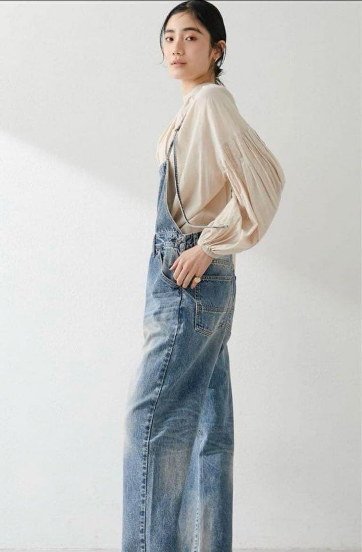 Whim Gazette ウイムガゼット デニムオールインワン2 丈長め