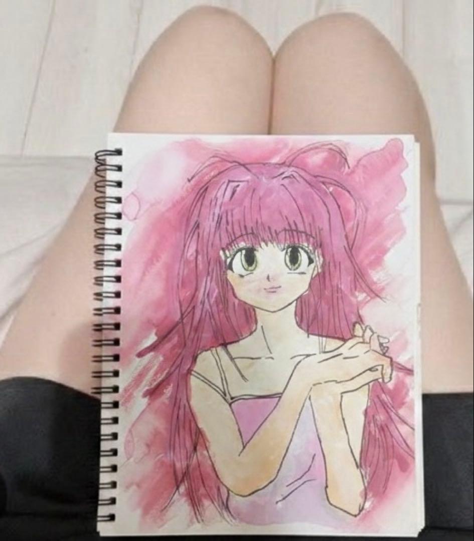 私が書いた水彩画♥