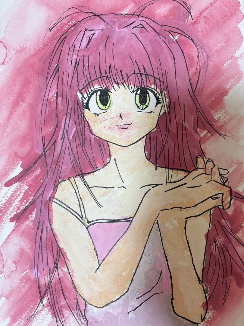 私が書いた水彩画♥