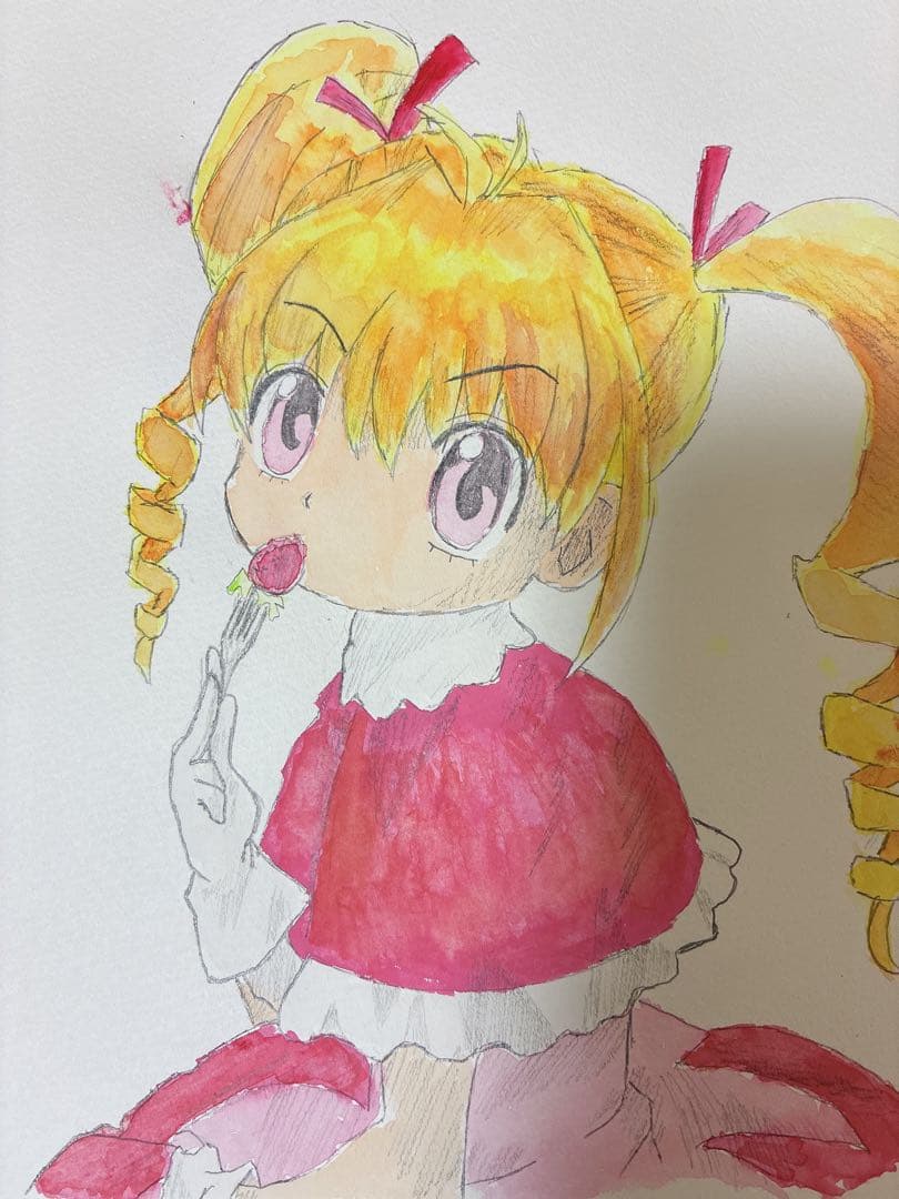 私が書いた水彩画♥