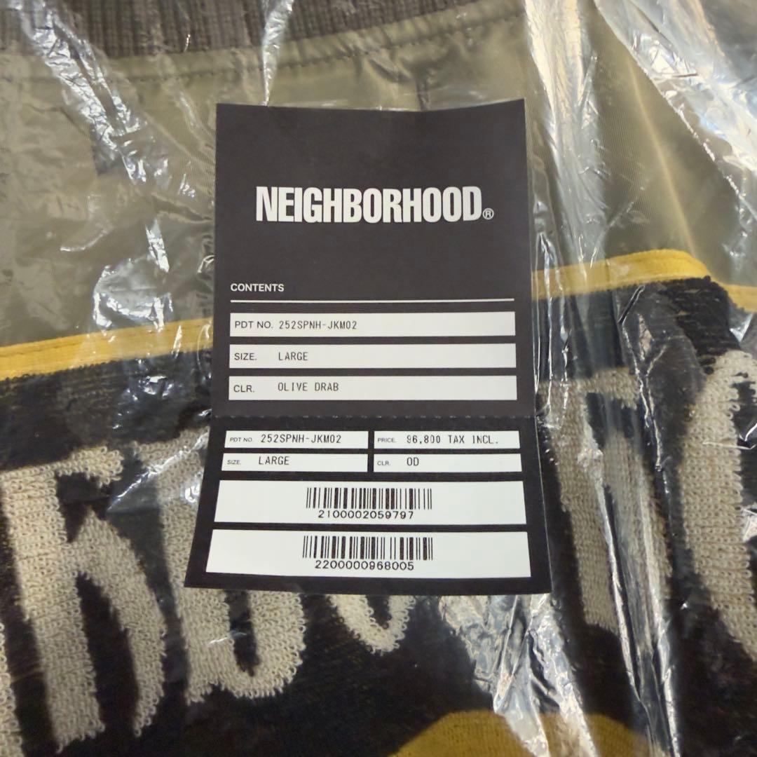 新品 NEIGHBORHOOD MA-1 FLIGHT JACKET MOD L