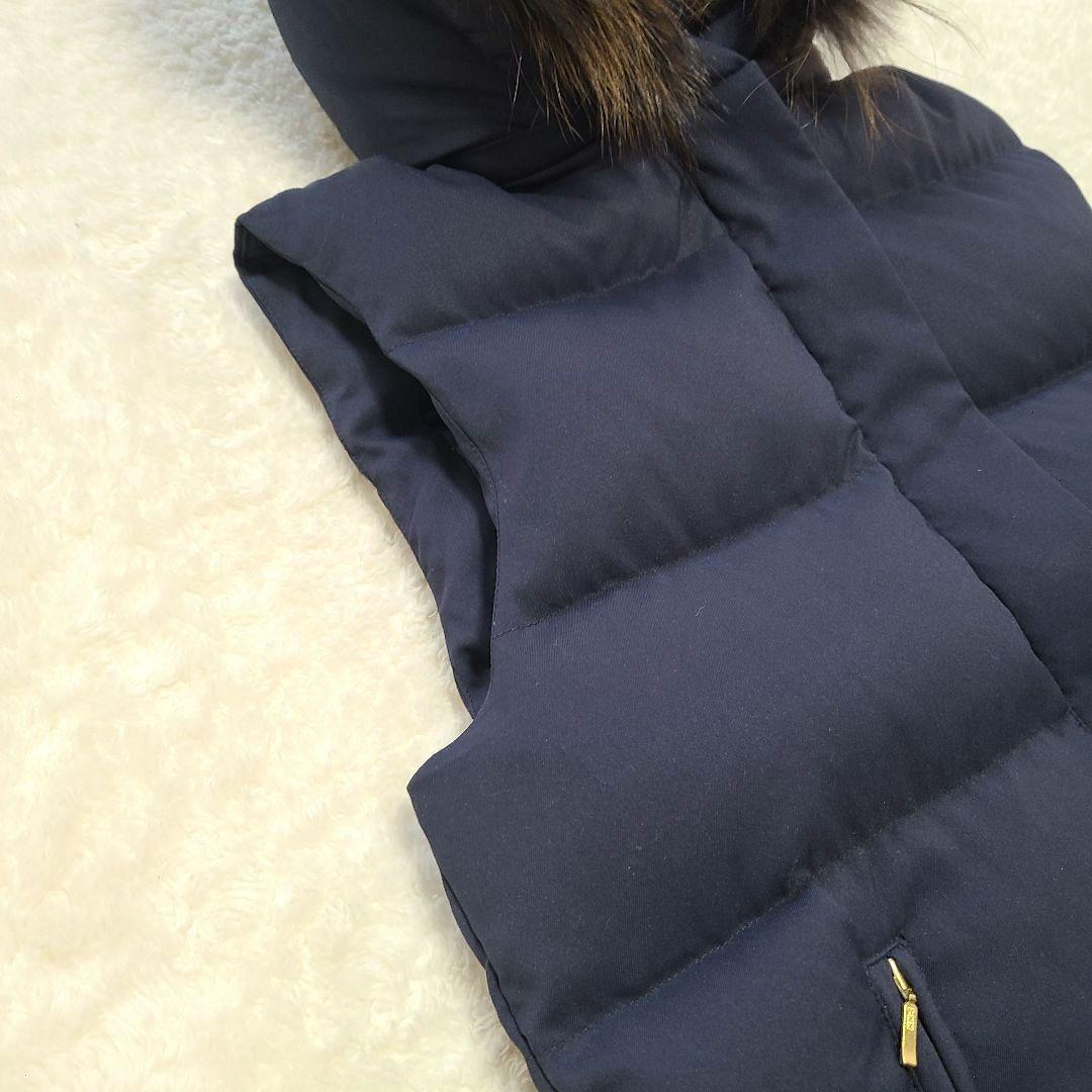 【美品】23年製　ビーイングバイビームス　河田フェザー　ダウンベスト　2WAY