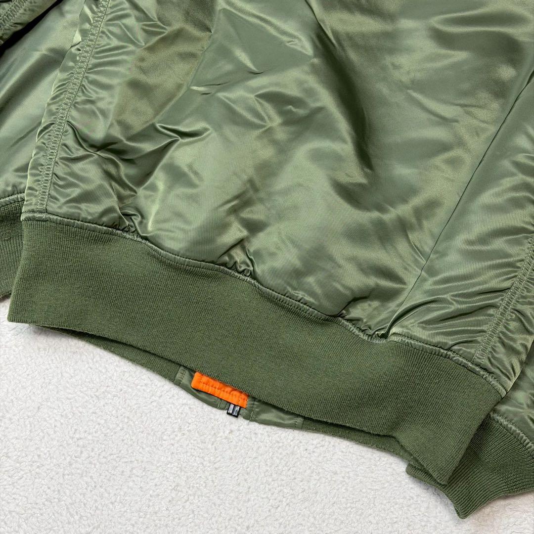 Lサイズ ALPHA INDUSTRIES MA-1 リバーシブル ブルゾン