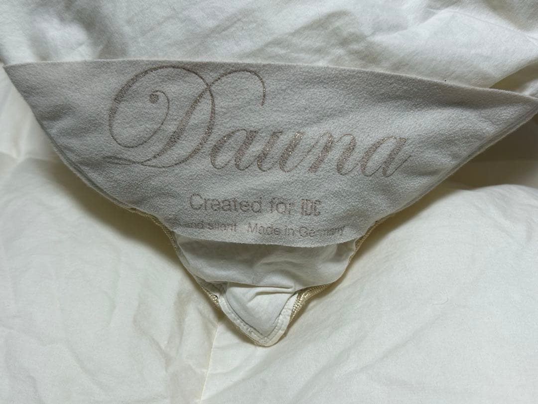 高級羽毛布団　大塚家具ダウナNOMITEノーマイト　ドイツ　現状保管品