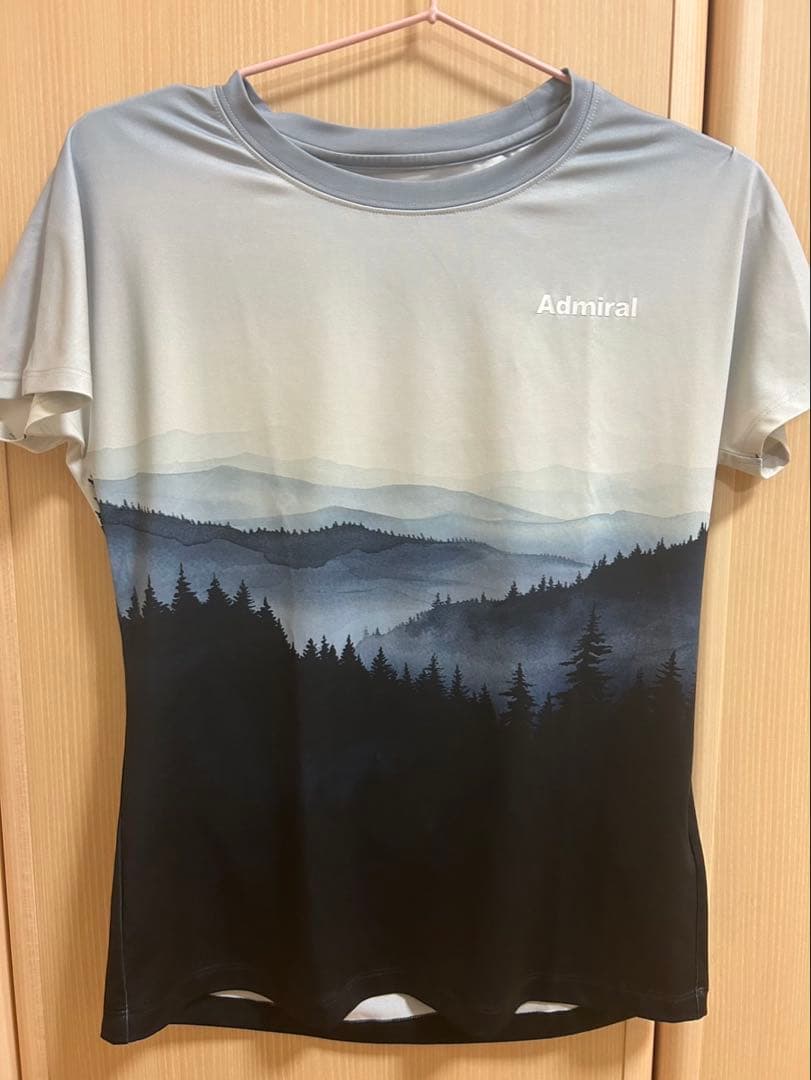 Admiral 風景プリント Tシャツ 半袖