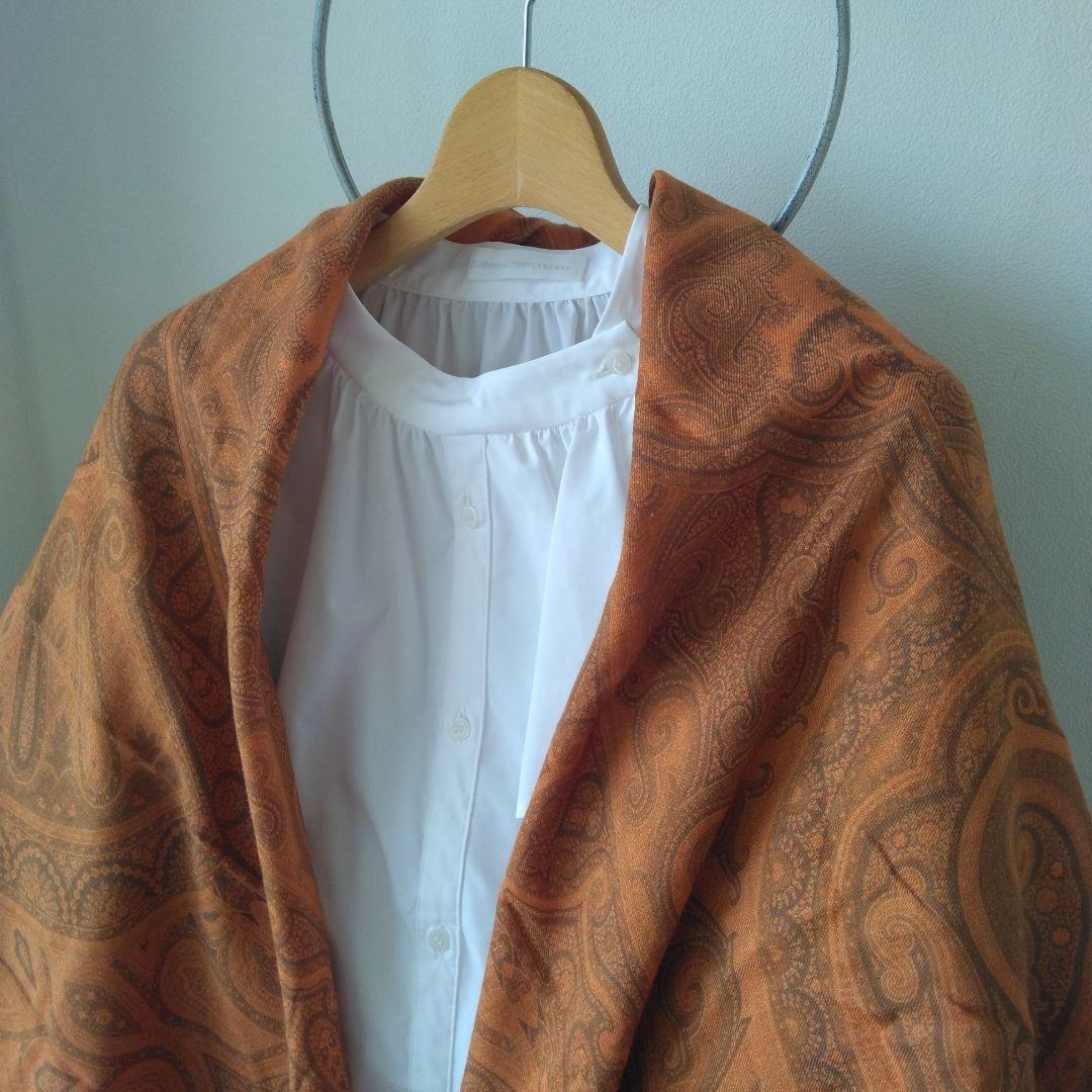 専用「美品」ETRO エトロ　大判　ストール　ショール　　正方形　ウール/シルク