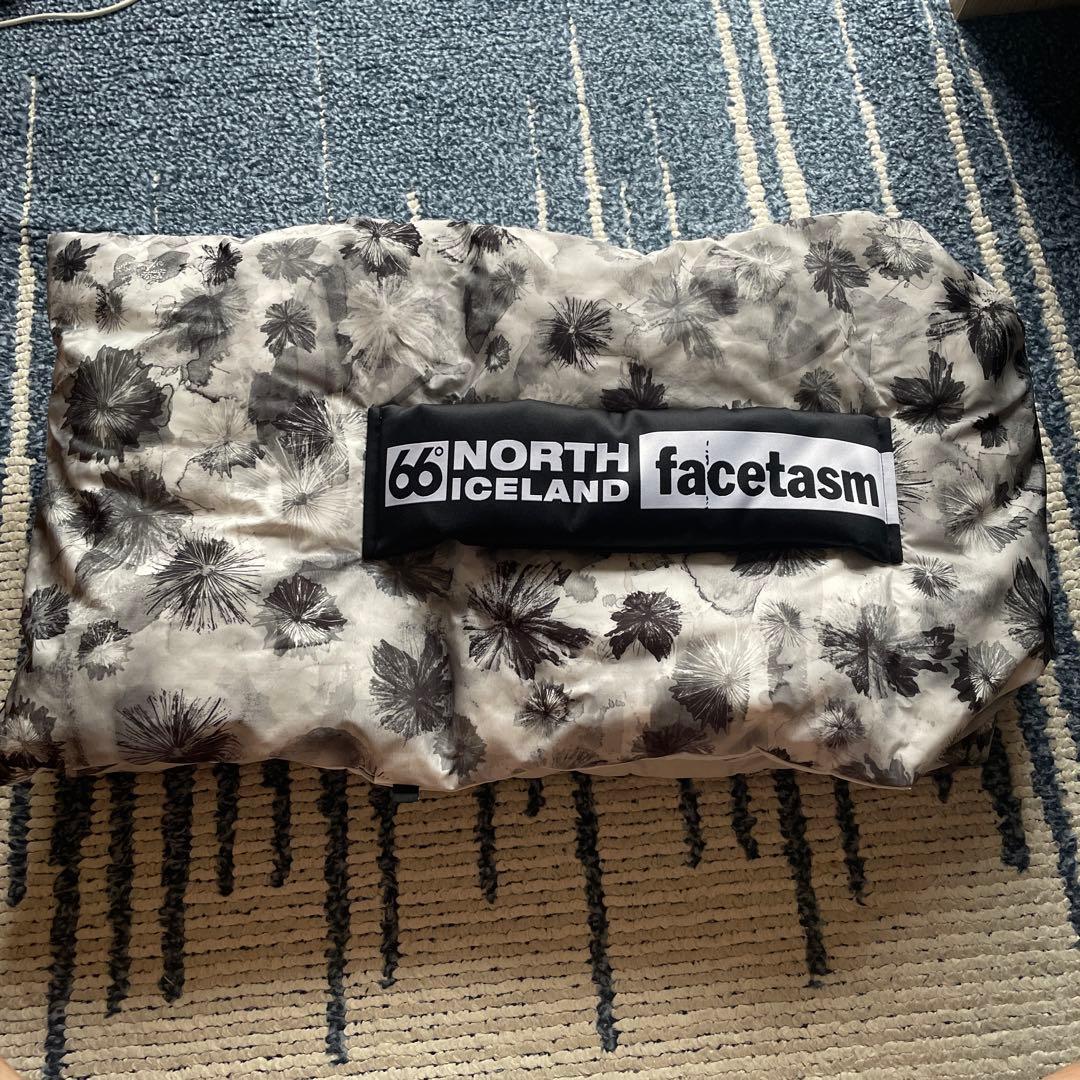 66° NORTH facetasm 花柄ダウンマフラー