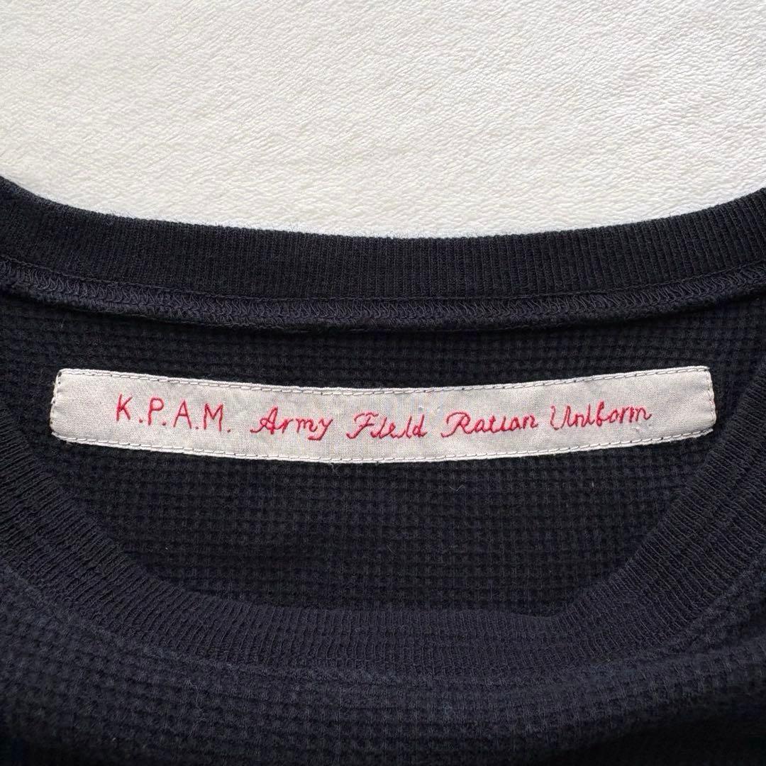 KAPITAL キャピタル サーマル クルーネックTシャツ ワイド S