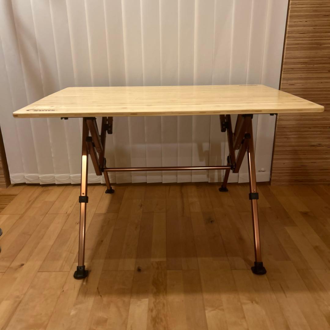 【美品】 コールマン バンブーラウンジテーブル/100 マスターシリーズ