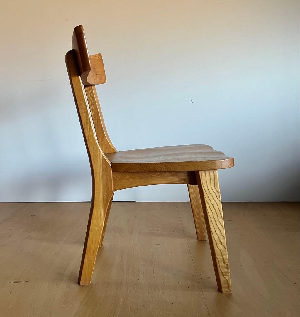 無垢材の椅子 タモ無垢材