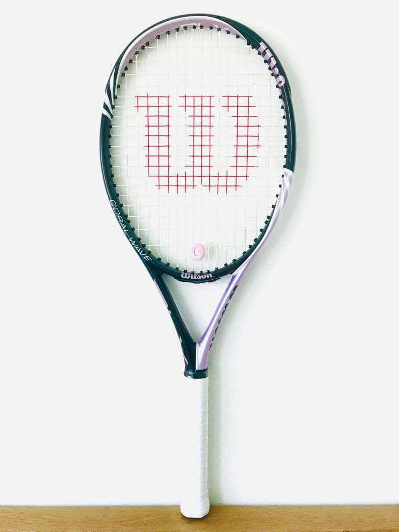 【美品】ウィルソン『BLXコーラルウェーブ』テニスラケット／G2／軽量／ピンク