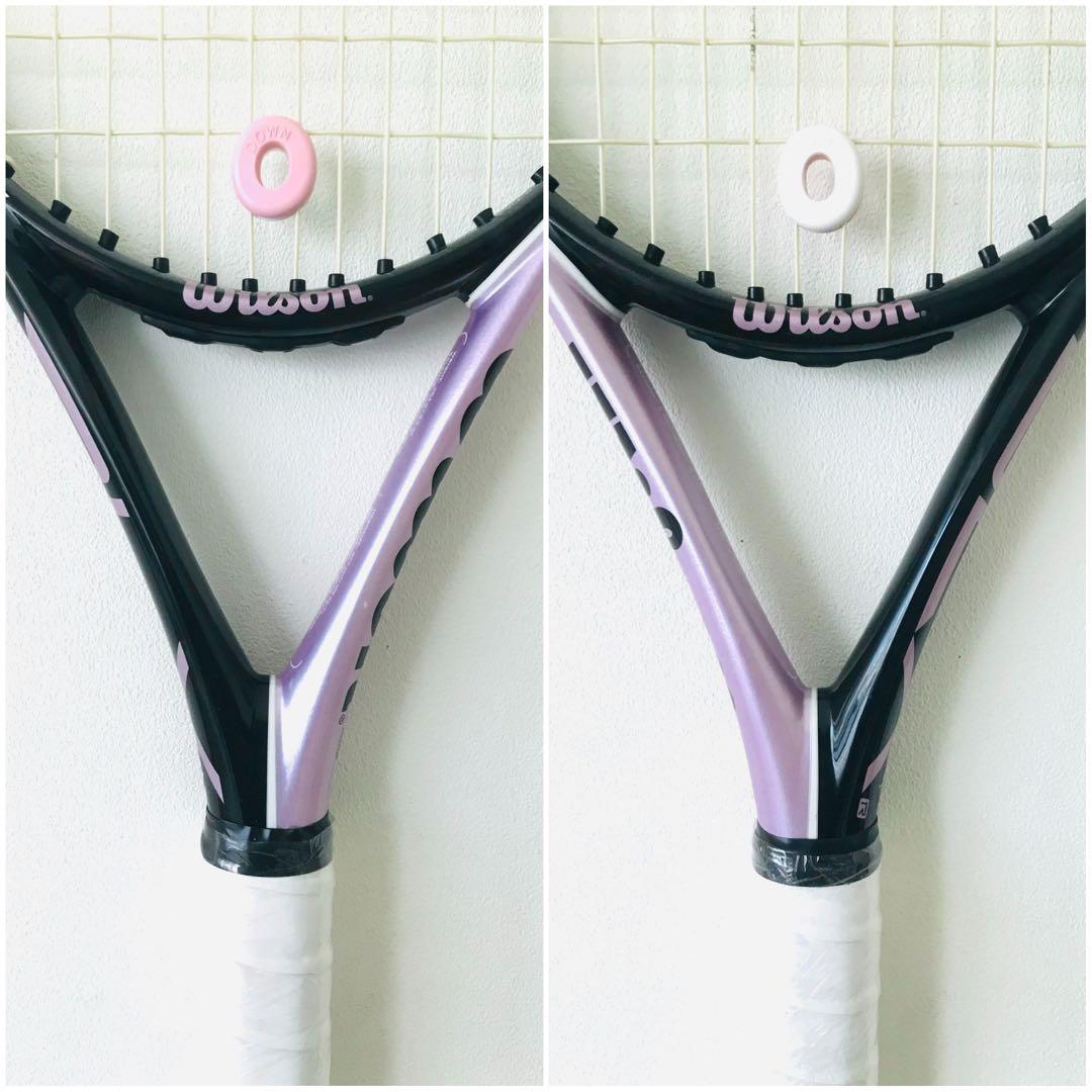 【美品】ウィルソン『BLXコーラルウェーブ』テニスラケット／G2／軽量／ピンク