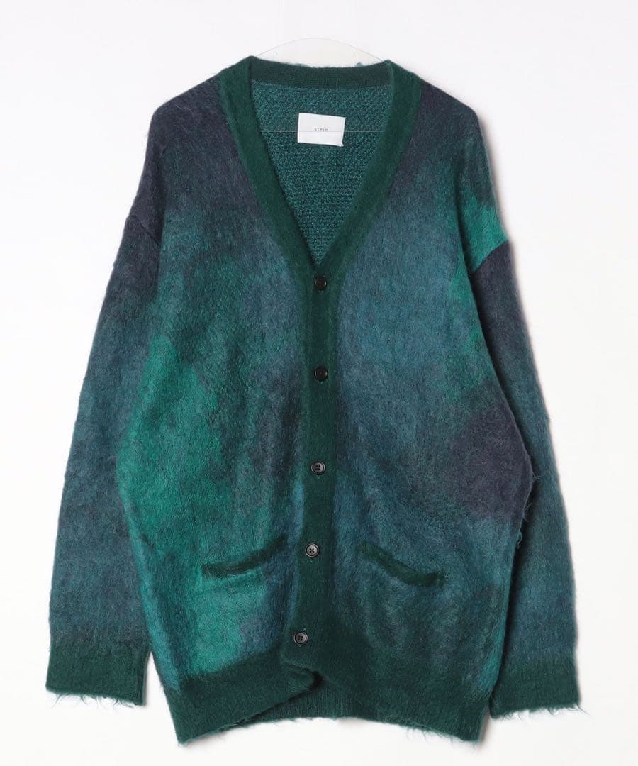 stein GRADATION MOHAIR CARDIGAN カーディガン