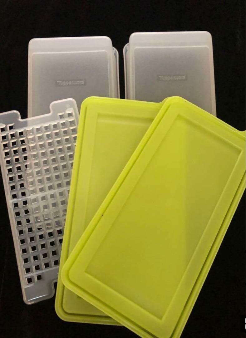 新品★ Tupperware SSセット2種 すのこ付