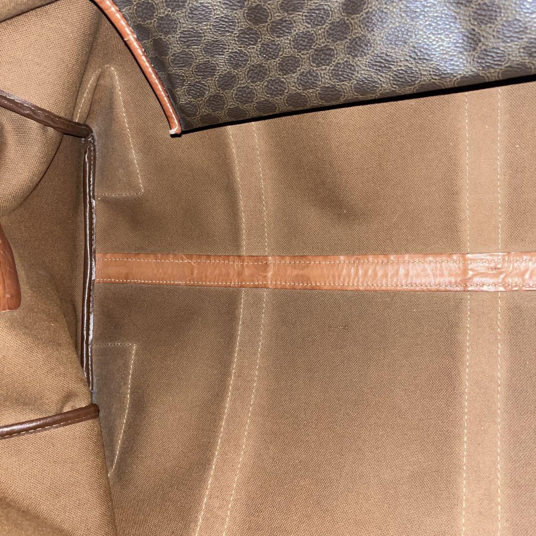 オールド　セリーヌ　ボストンバッグ　トラベルバッグ　トリオンフ　マカダム　PVC