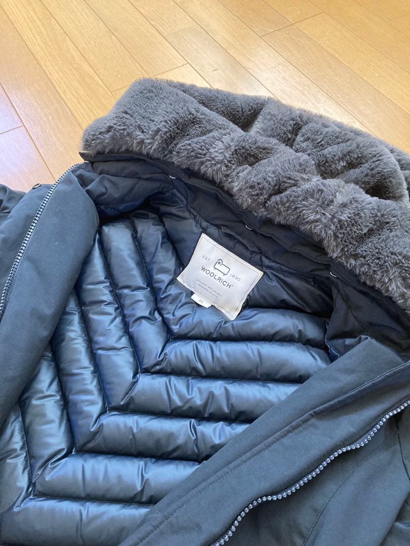 タロ　美品WOOLRICH ダウンBOW BRIDGE COAT XS