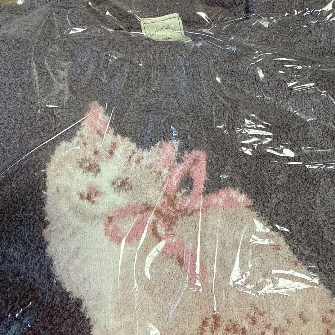 ジェラートピケ ベビモコCATプルオーバー &ロングパンツ サイベリアン グレー