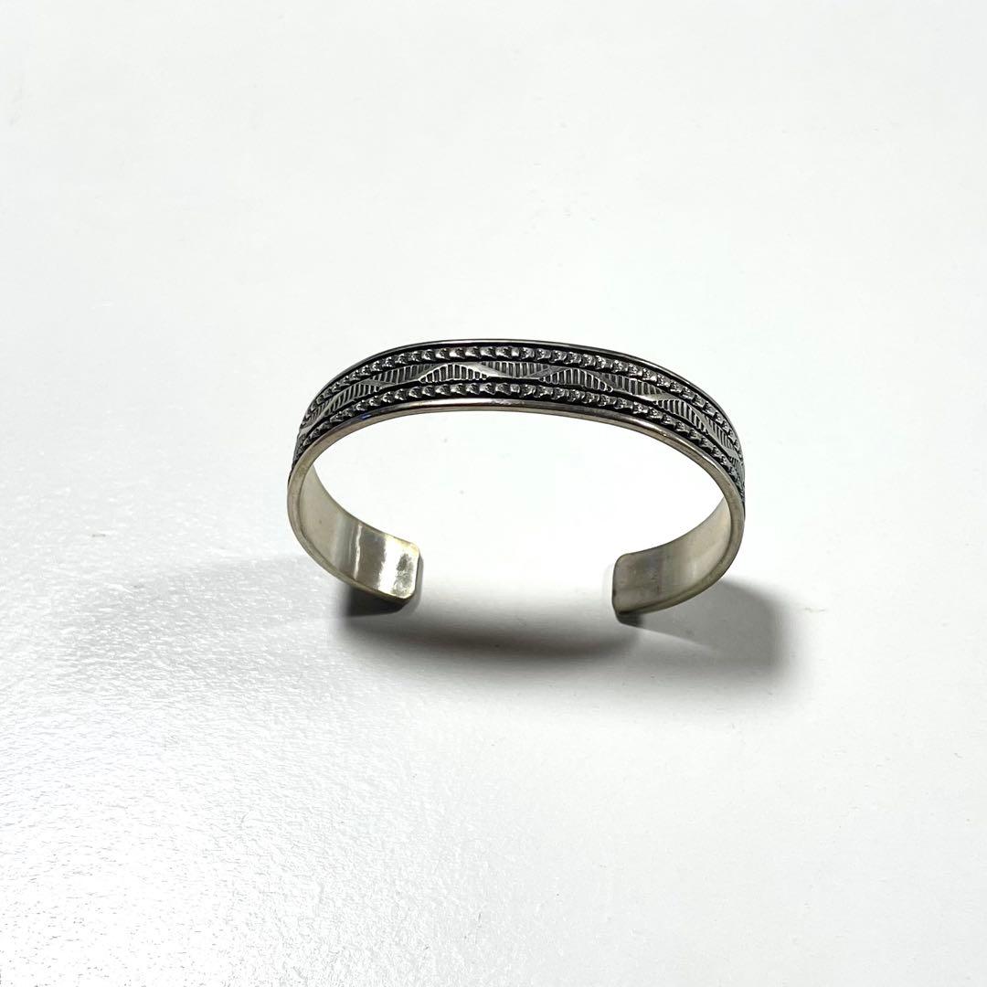 abc ブルースモーガン　ナバホインディアンジュエリーバングル