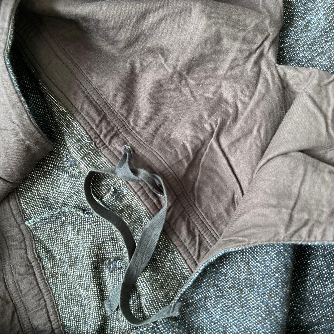 【美品】nest Robe UpcycleLino ウール混サロペット 22秋冬