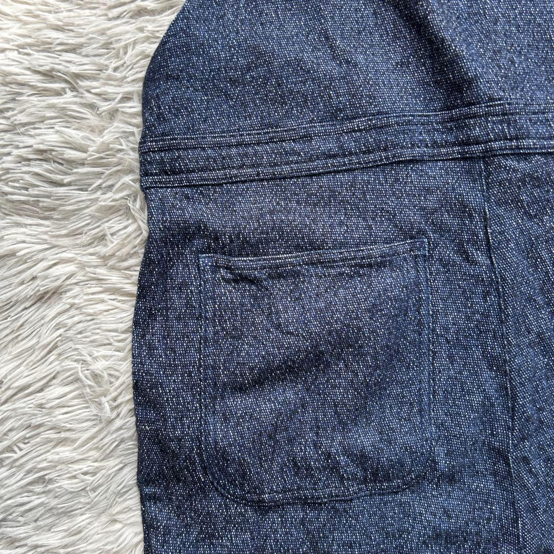 【美品】nest Robe UpcycleLino ウール混サロペット 22秋冬