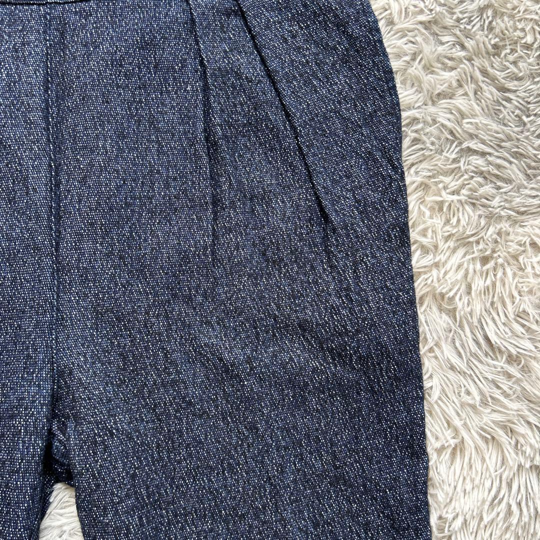 【美品】nest Robe UpcycleLino ウール混サロペット 22秋冬