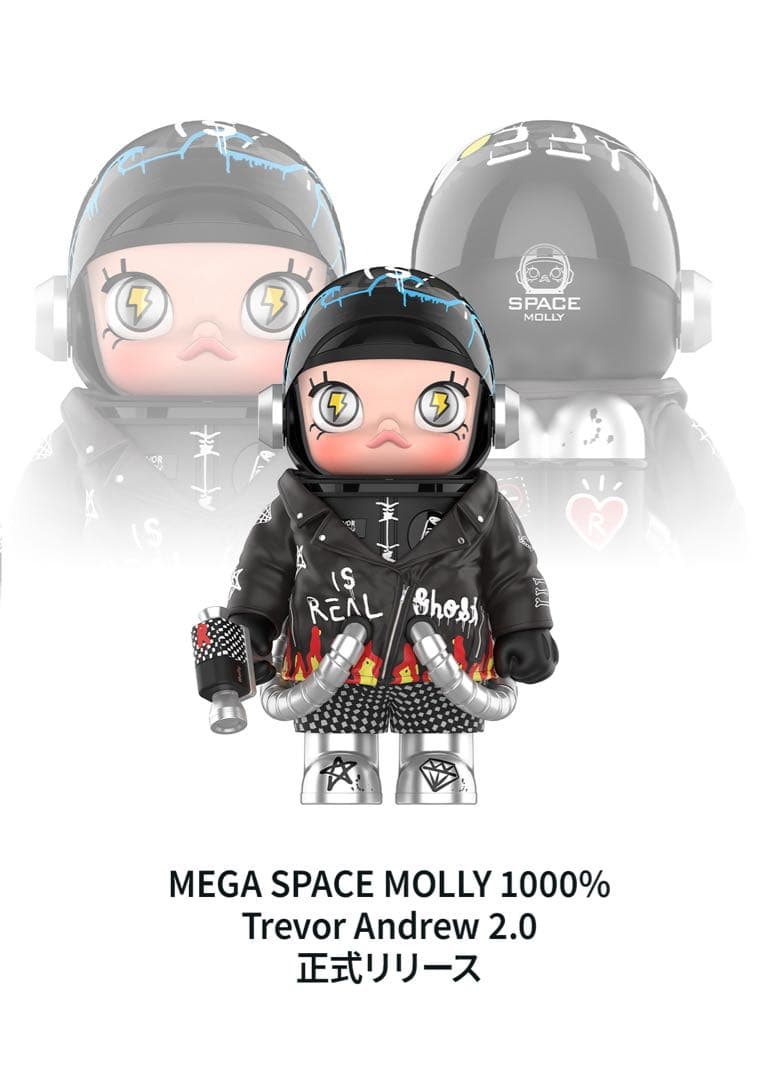 その他 POPMART MEGASPACE MOLLY 1000% Trevor