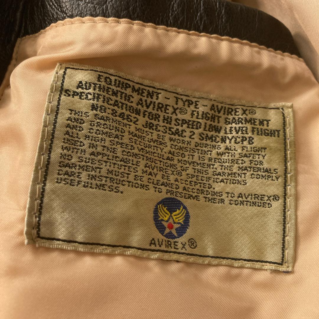 【超希少】AVIREX G-1 フライトジャケット トップガン M ワッペン