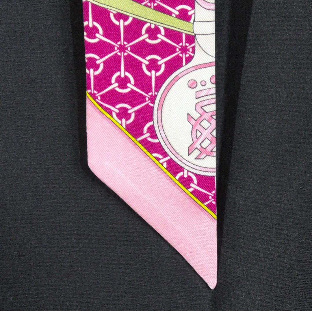 HERMES エルメス　スカーフ　ツイリー　D486