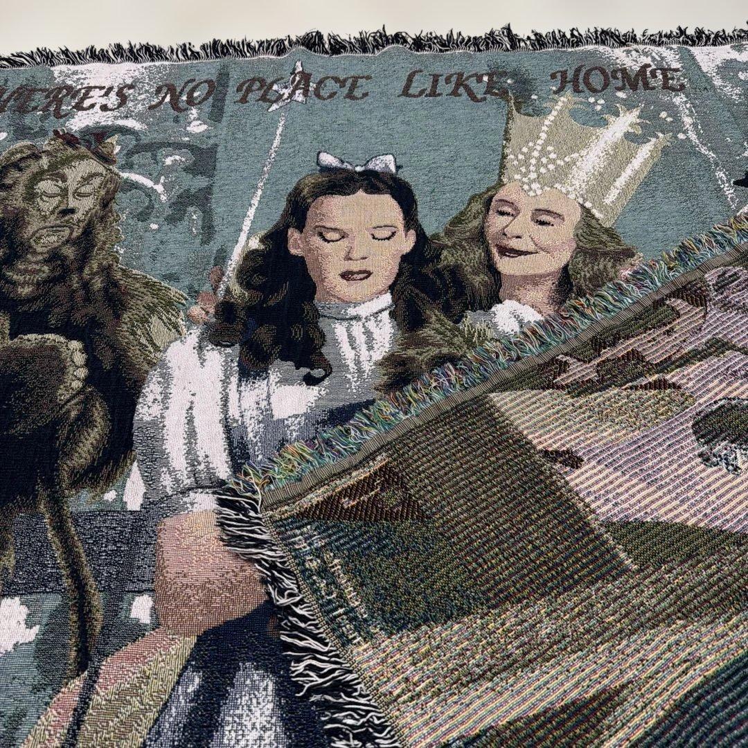 オズの魔法使い　マルチカバー　ソファカバー　ヴィンテージラグ　126x167