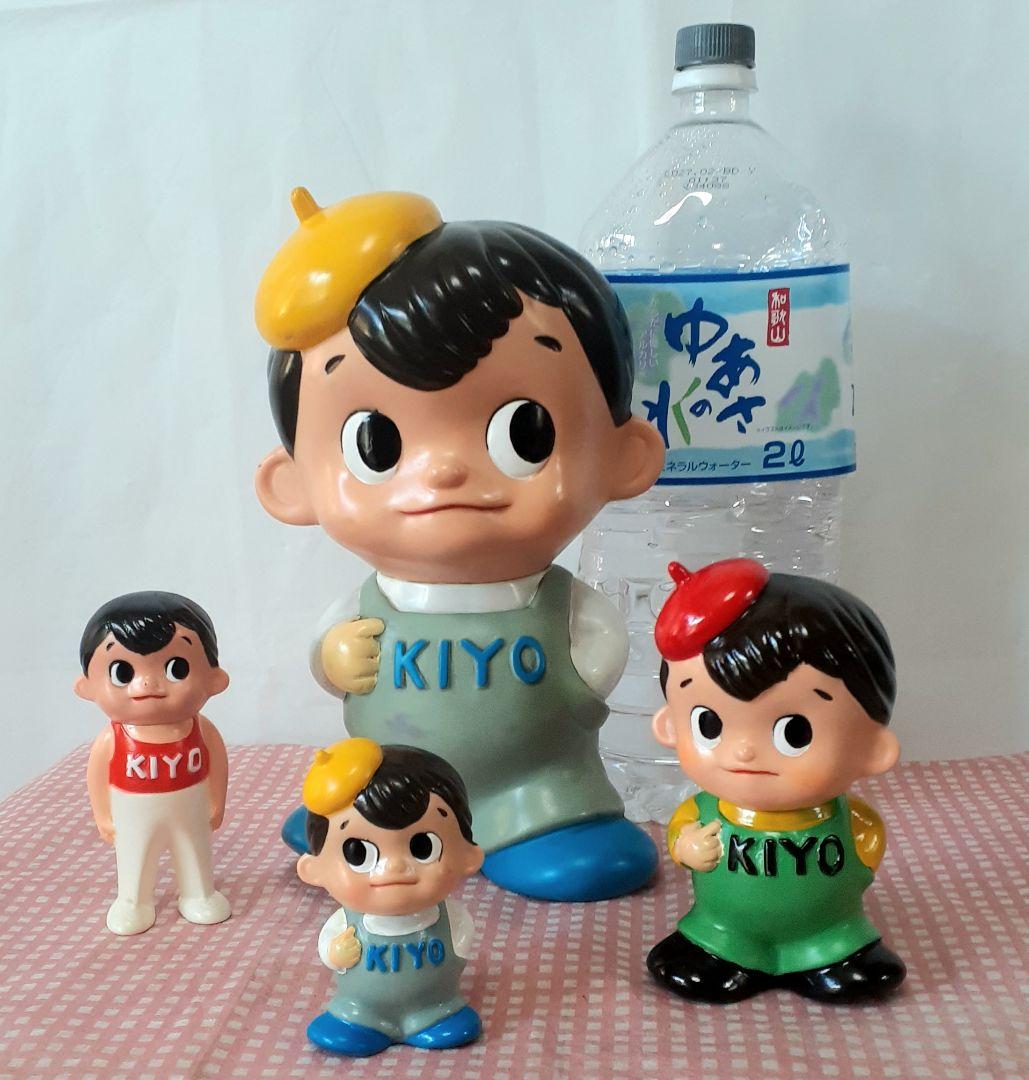 希少当時物【昭和レトロ】紀陽銀行　キヨー坊や　ソフビ貯金箱　フィギュア