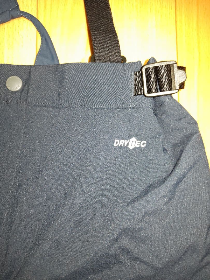 値下げ中　mont-bell 160センチ　スキーウェア上下セット 青/水色