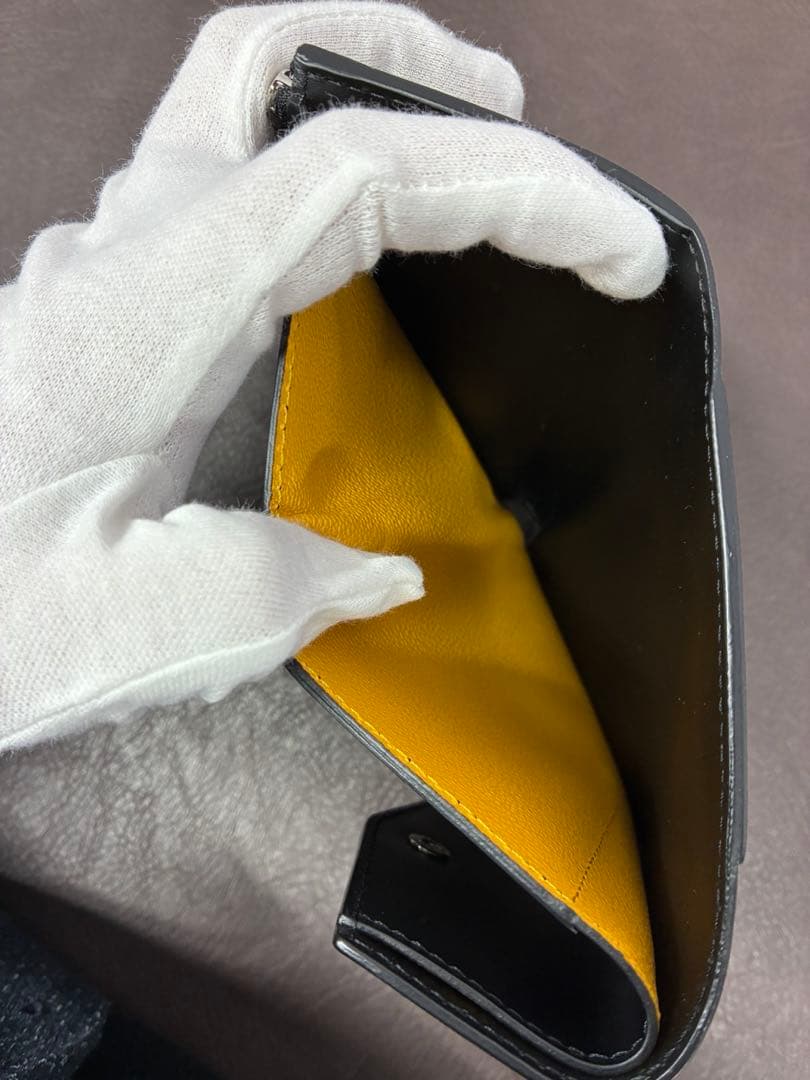 【極美品】ゴヤール サン・ガブリエル 三つ折り財布 ブラック