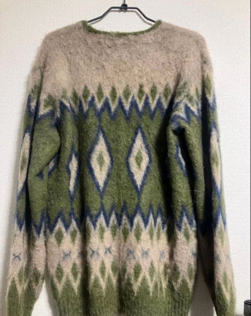 ニードルズ NEEDLES ダイヤモンド モヘア カーディガン