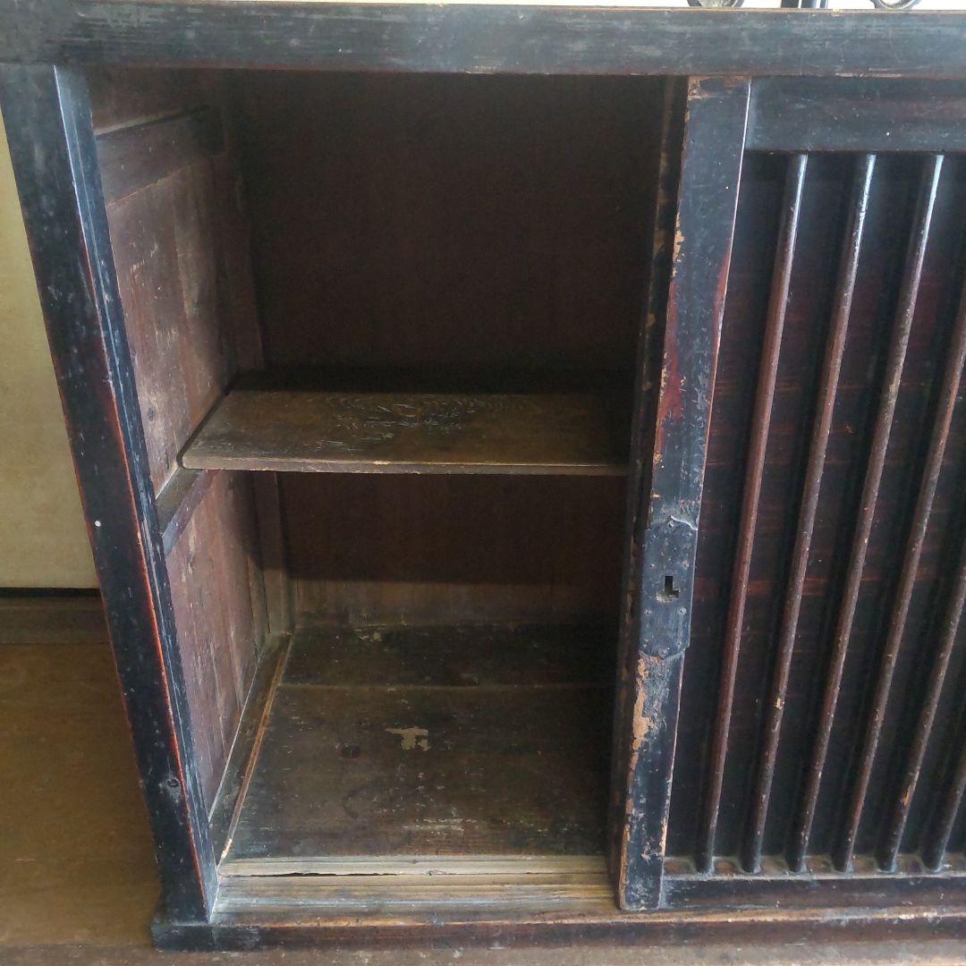 昭和レトロ　書棚　縦46.5cm横90.5cm高さ79.5cm